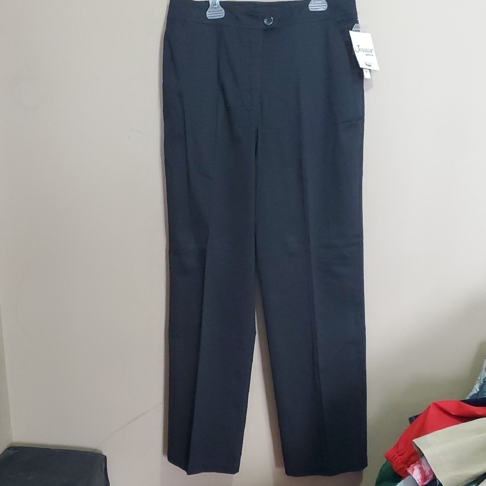 Jessica Stretch Black Dress Pants Size 12p